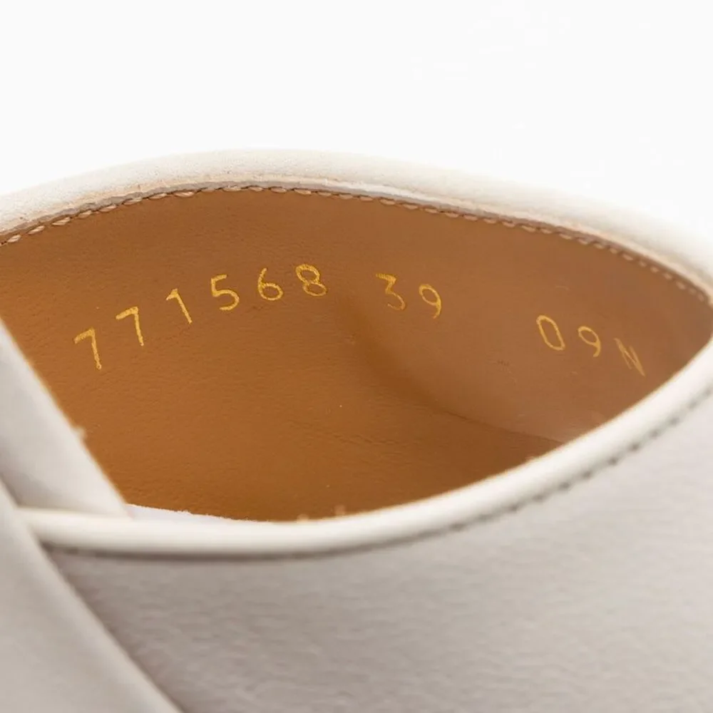 Gucci Leather Horsebit Platform Sandals - Size 9 / 39 - Picture 4 of 8